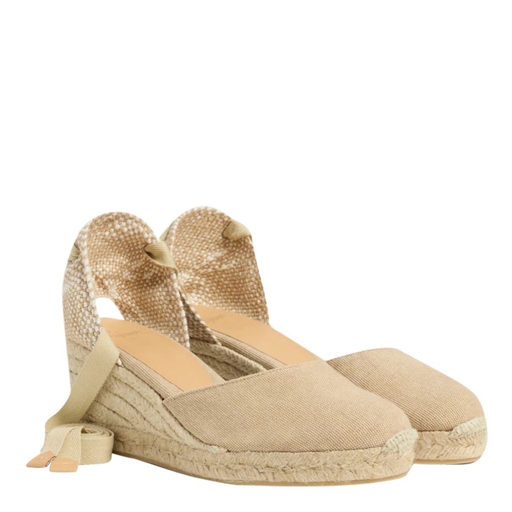 Castaner Carina Espadrille Oro Claro Size 6